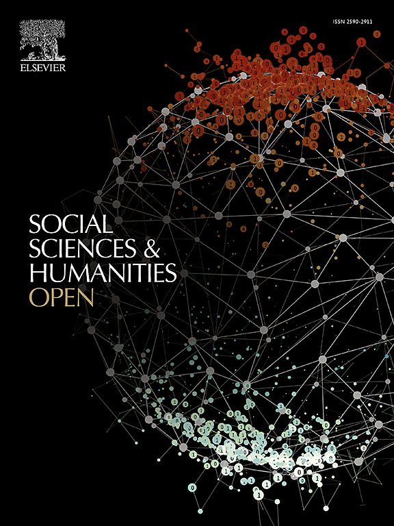 Go to journal home page - Social Sciences & Humanities Open